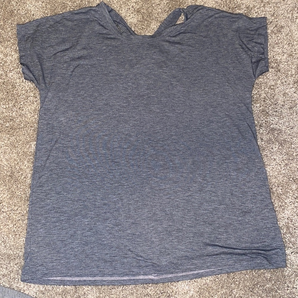 athlete girl light weight workout top